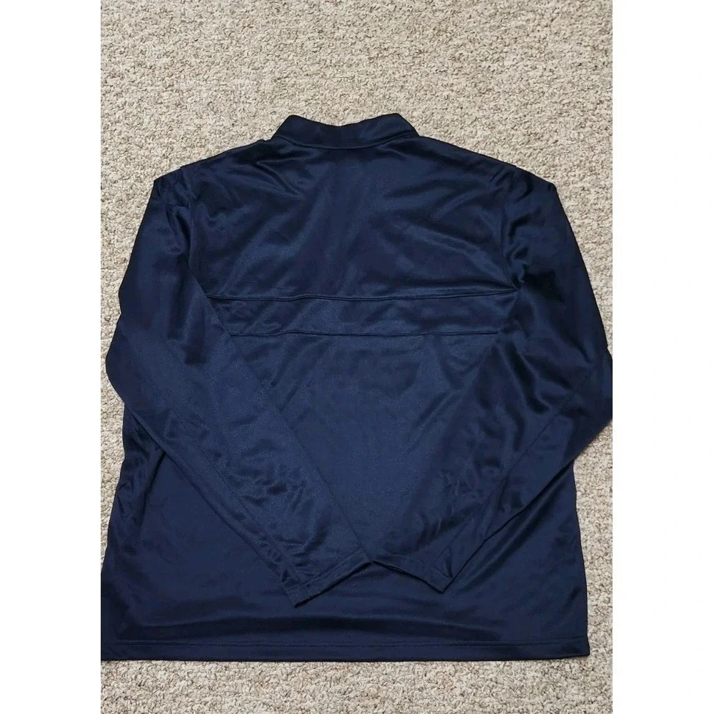 Nike‎ Dri-FIT Half-Zip Sports Pullover Mens Navy Blue/White CK6076-451 XL